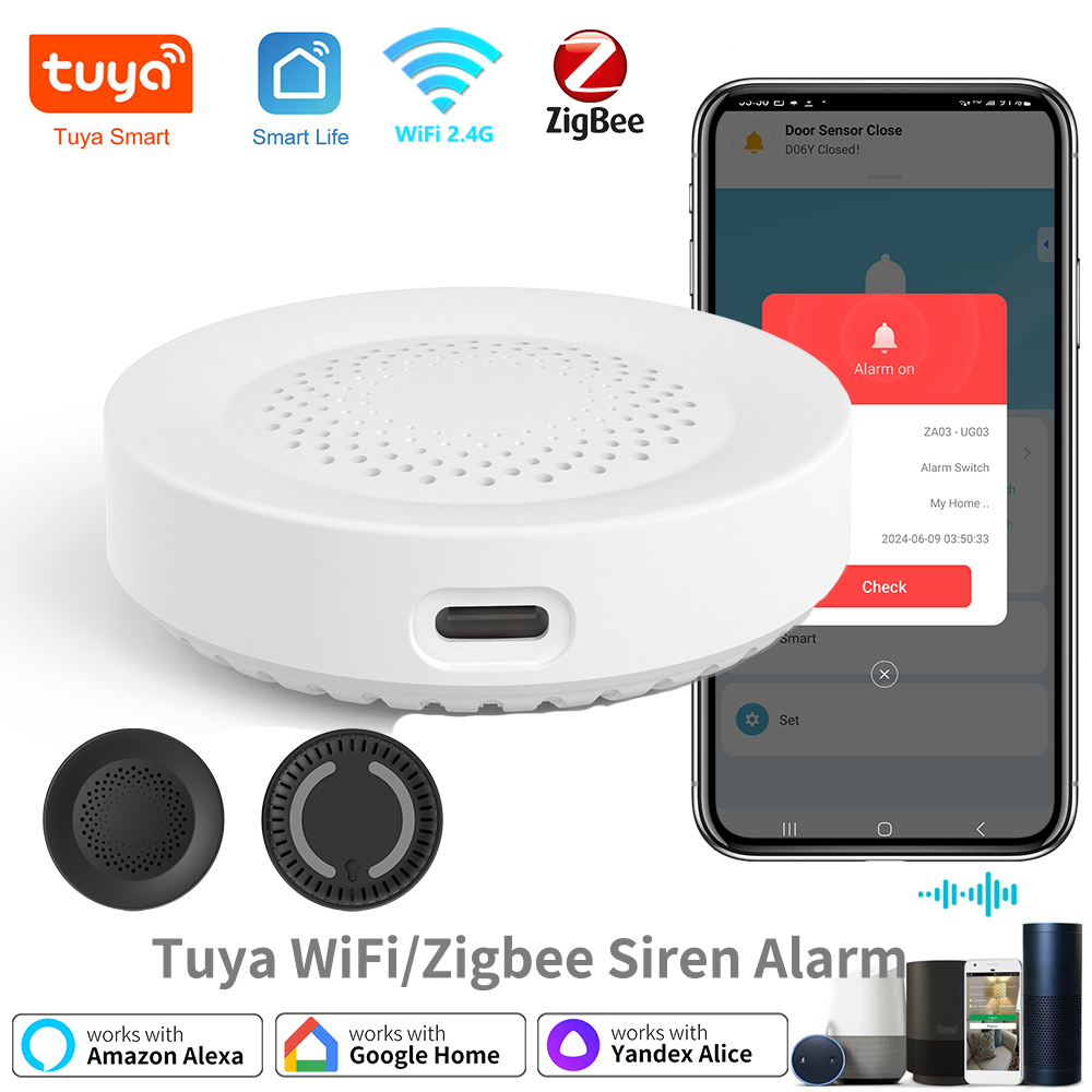 Tuya Zigbee WiFi Siren Alarm F – Home Security Siren Bewertung und Preis