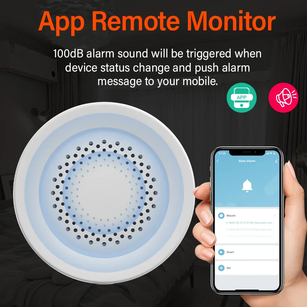 Tuya Zigbee WiFi Siren Alarm F – Home Security Siren Bewertung und Preis